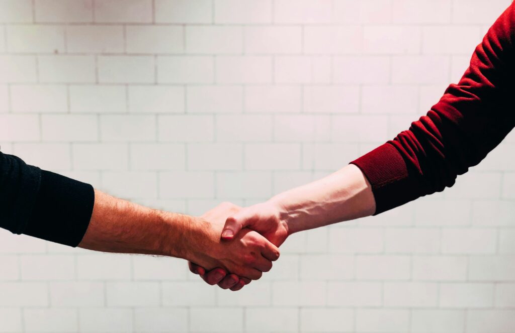 An image illustrating a concession in negotiation scenario