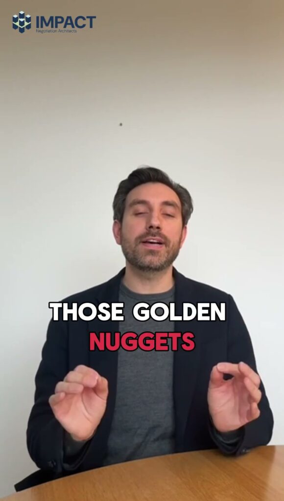 YouTube Short thumbnail: Where the Best Negotiators Find Information